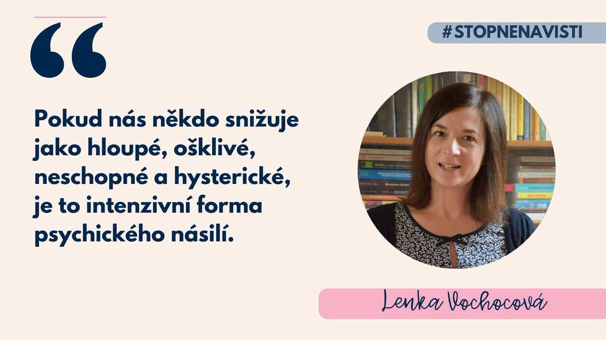 Forum50's tweet photo. V dnešním rozhovoru s mediální expertkou Lenkou Vochocovou se dozvíte snad vše, na co se lze v souvislosti s tématem nenávisti vůči ženám v kyberprostoru zeptat. Příjemné čtení! 📖
📄👇
https://t.co/1nM6Rnq1Vi
#StopNenavisti
@EHPaNF
#fondyehp #norskefondy #programlidskaprava https://t.co/X6VbfEDowm