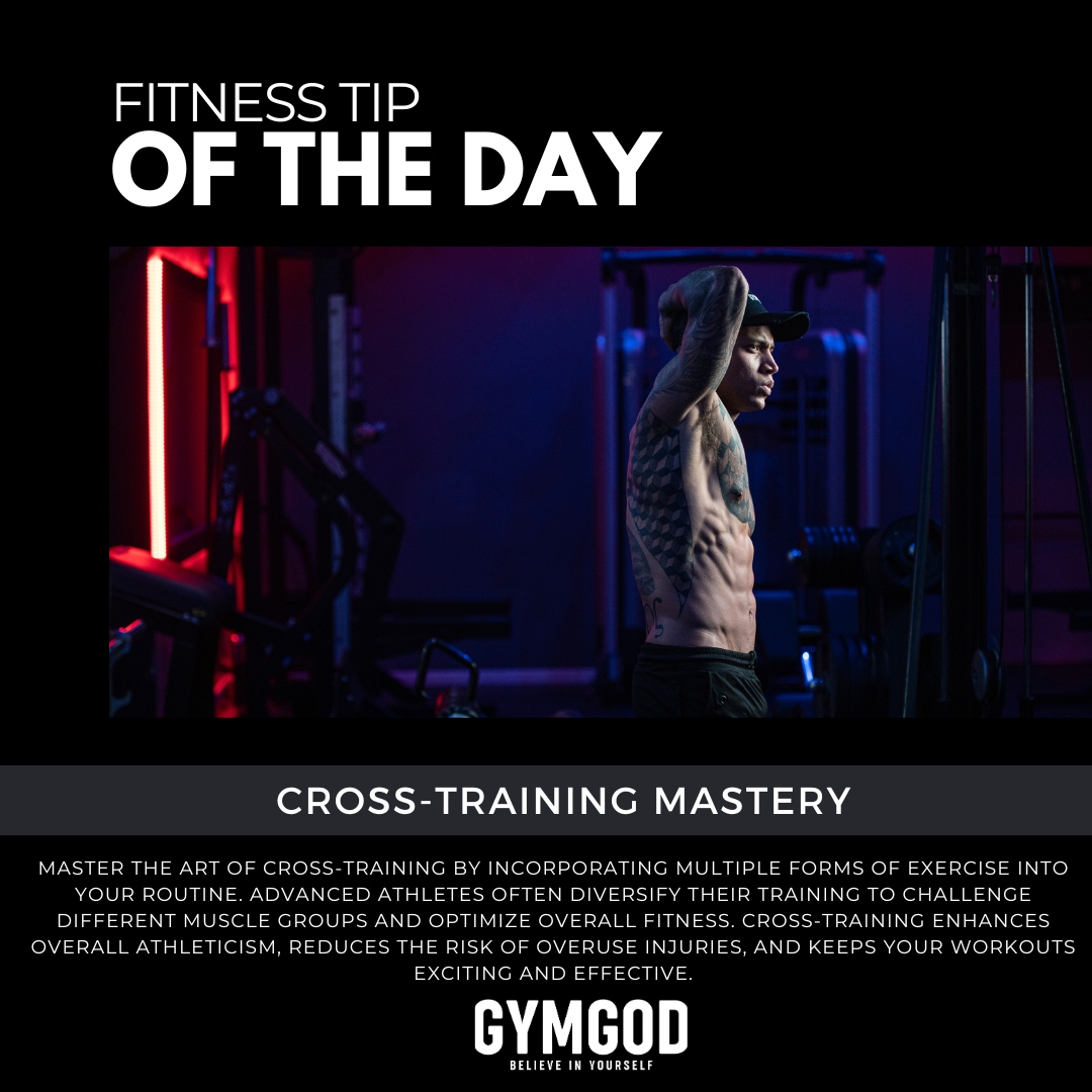 GymGodApparel's tweet photo. Unlock ultimate fitness with cross-training mastery! 🏋️‍♂️🚴‍♂️ Diverse workouts challenge different muscle groups, boost endurance, and prevent plateaus. It's not just about working harder, but smarter.
-⁠
-⁠
-⁠
#wearegymgod #fitnesstip #fitnessmotivation #workouttips #aesthetic https://t.co/gS4k4B0tvh