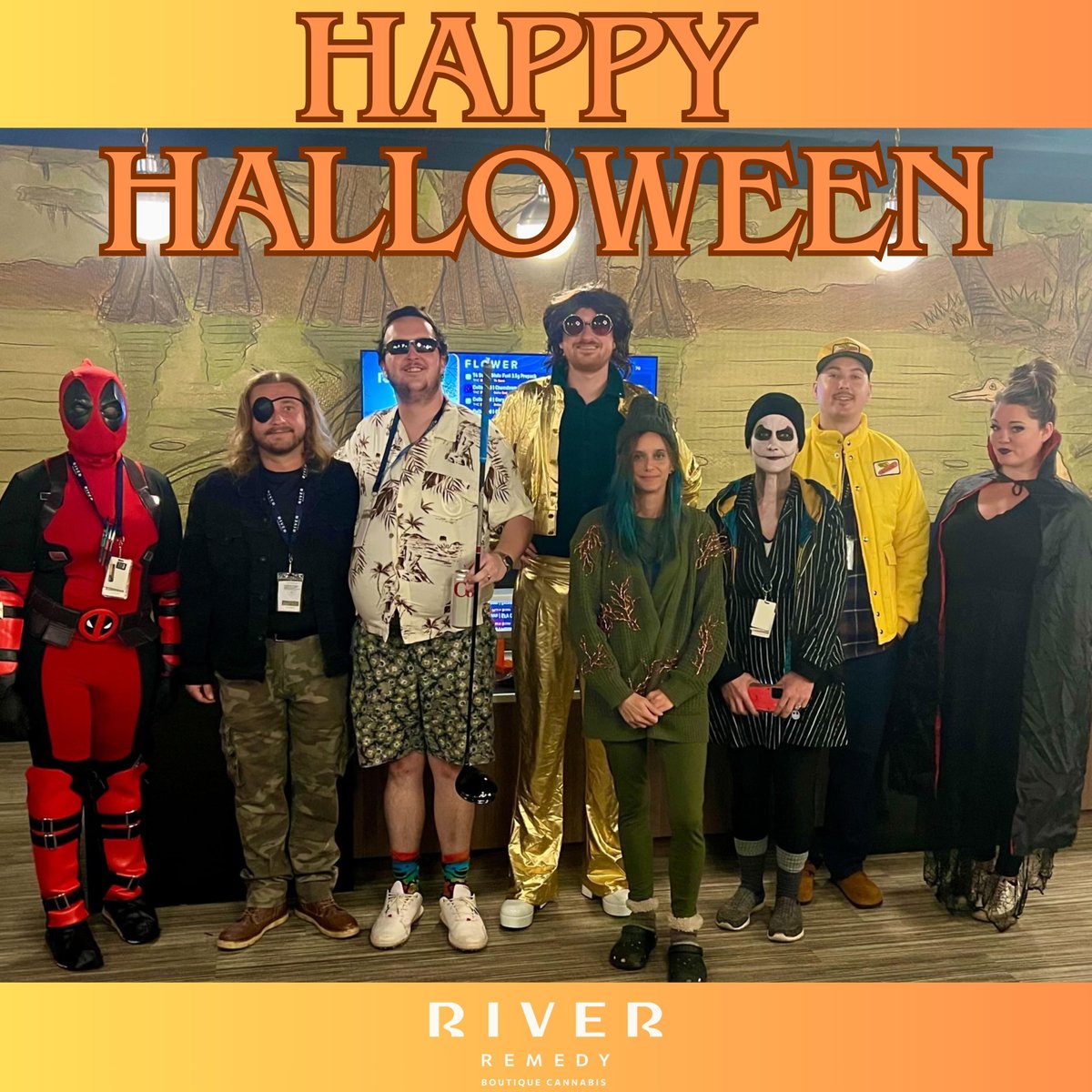 riverremedyms's tweet image. Some of our team is getting into the Halloween spirit with out-of-this-world costumes! 👽🧙‍♀️ Wishing you a munchie-filled, candy-coated, and pumpkin-spiced Halloween! 🍫🎉 

#HappyHalloween #SpooktacularFun #RiverRemedy
