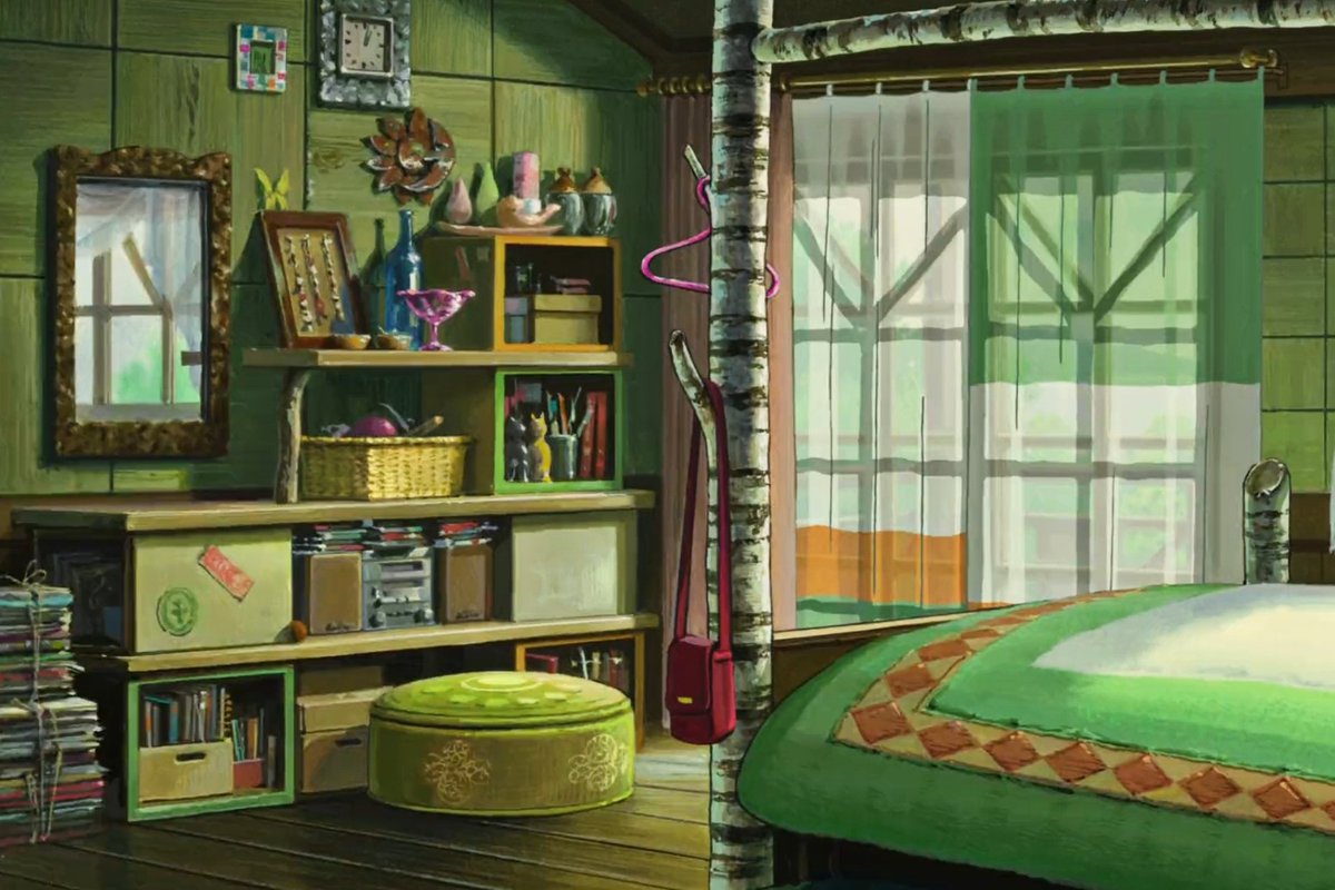 Ghibli Rooms 😍😌
#Ghibli #animeaesthetics
