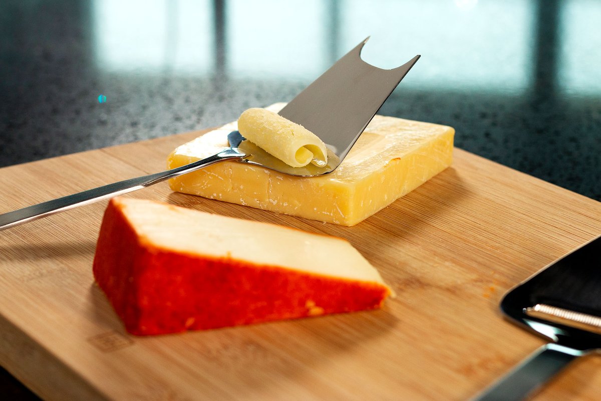 hutchkitchen's tweet photo. 🧀~Slice and savour the cheesy perfection!~
HUTCH® Cheese Slicer Sliver Soldered
Shop with us: https://t.co/ovpc9diPAw
#cheeseslicer #soupladle #chopper #wirefruitbasket #drinkware #saladspinner #shopping #nutmeggrater #cheeseslicer #shears #oysterknife #canape #cakestand https://t.co/8dKKstoBep