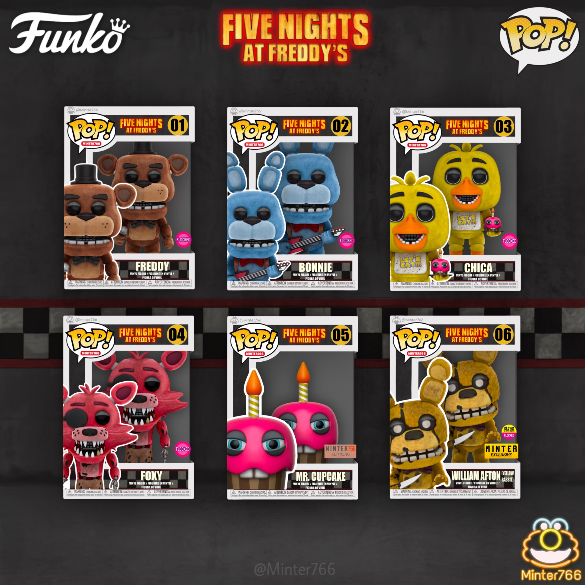 Five Nights At Freddy's Movie Funko Pop Concepts! 