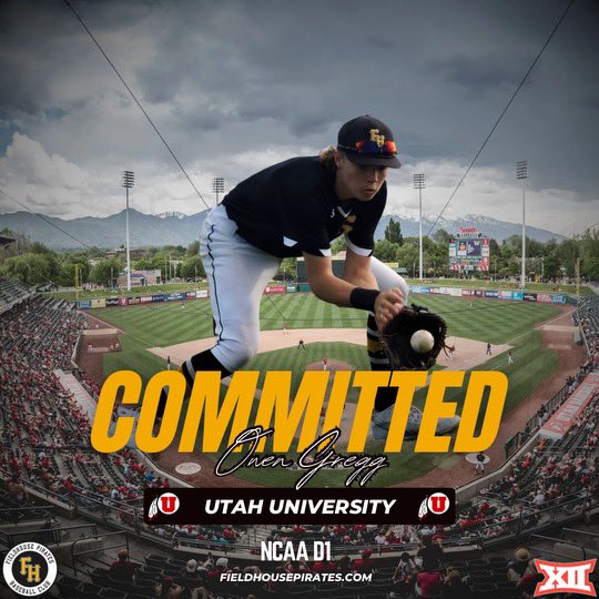 Fieldhouse Pirates (@fhpirates) on Twitter photo Huge congrats to long time Pirate <a href="/OwenGregg04/">Owen Gregg</a> on his commitment to <a href="/utahbaseball/">Utah Baseball</a>
#FHPride #FHFam Huge congrats to long time Pirate <a href="/OwenGregg04/">Owen Gregg</a> on his commitment to <a href="/utahbaseball/">Utah Baseball</a>
#FHPride #FHFam
