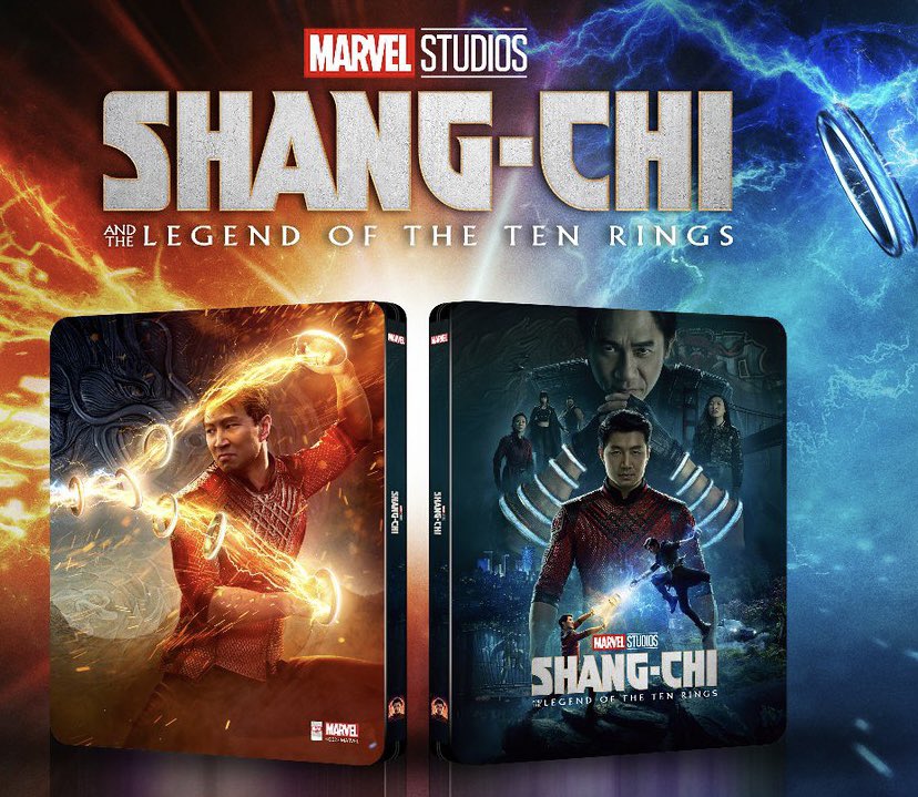 New #ShangChiAndTheLegendOfTheTenRings Steelbook