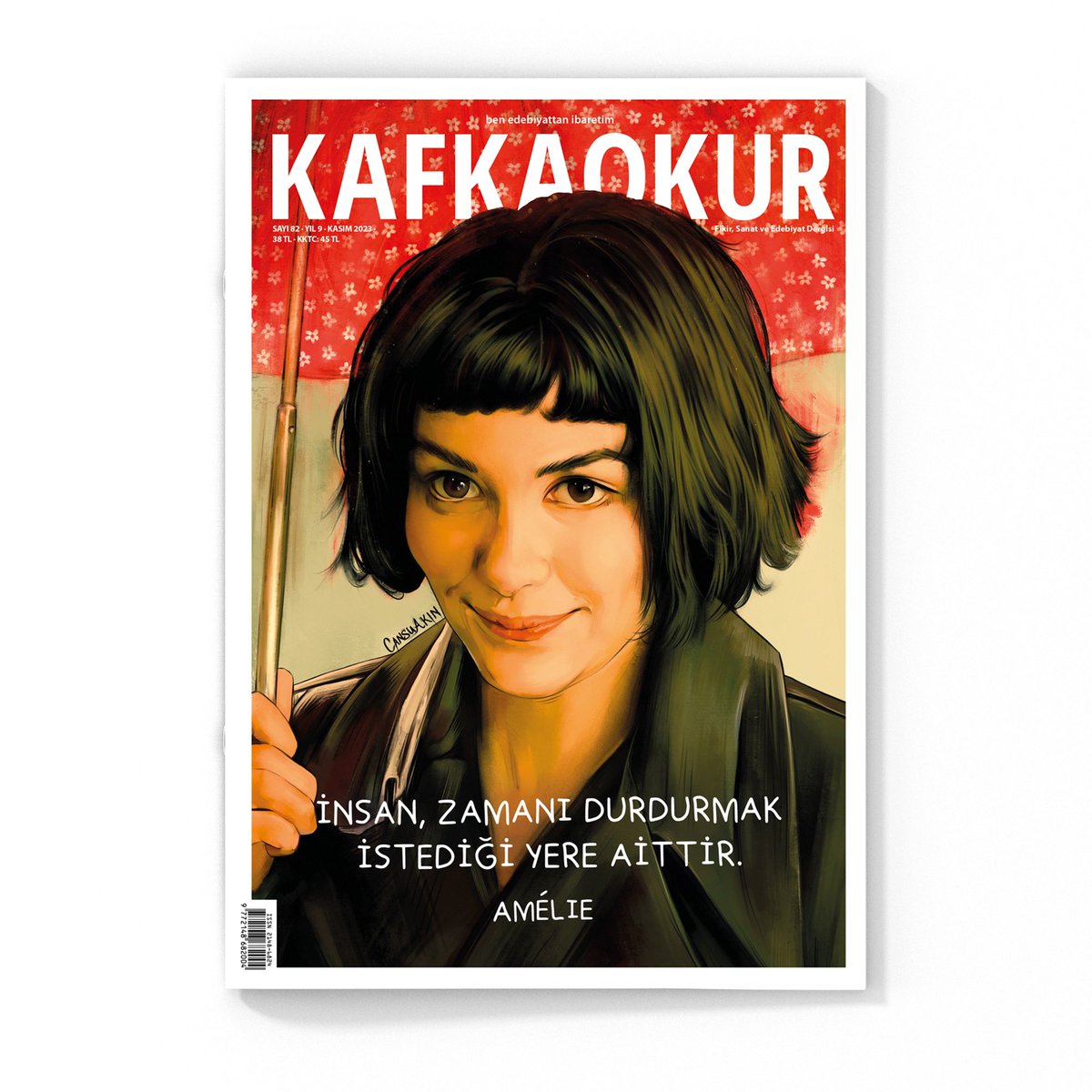 “İnsan, zamanı durdurmak istediği yere aittir.” — Amélie

KAFKAOKUR çıktı! Yarından itibaren D&R, Carrefour, Migros, Dost Kitabevi ile dergi ve gazete satan her yerde. #kafkaokur #amélie #jeanpierrejeunet 

✍️ Cansu Akın