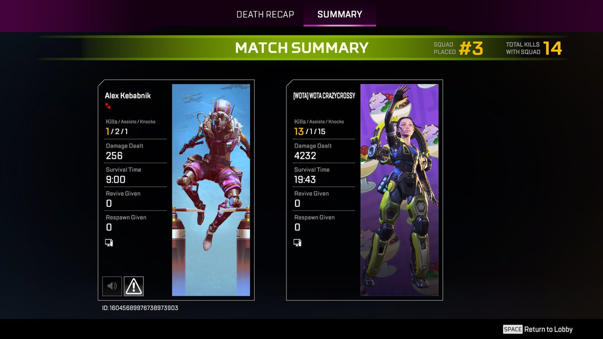 First person to get 4k on  conduit? 20 min into season!! <a href="/PlayApex/">Apex Legends</a> <a href="/TvBlitzyy/">LilBlitzyyTV</a> @WOTA_FantaTV