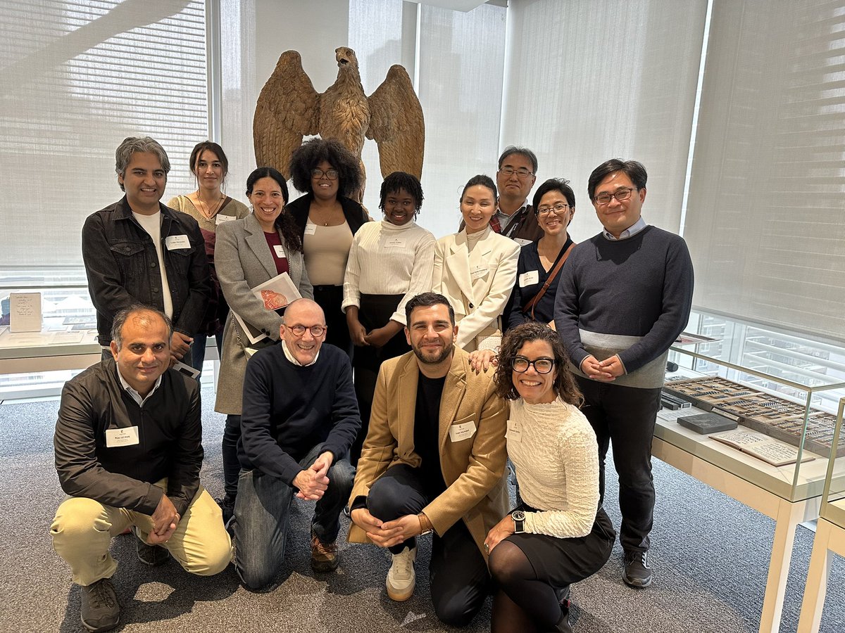 Cronkite’s Humphrey fellows completed Global Leadership Forum in DC and New York trip. They visited <a href="/nytimes/">The New York Times</a> museum with Professor <a href="/ByFernandaS/">Fernanda Santos</a>. Great works, Sun Devils! Now time for reflection papers! 😆