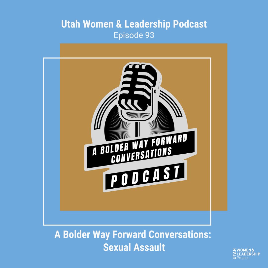 UTWomenLeaders's tweet photo. A Bolder Way Forward leaders are working together to accomplish bold goals in 18 critical areas that require societal change, and one of these is Sexual Assault. Listen here: https://t.co/rwxD0Qrg8W https://t.co/FOaUmljRoL