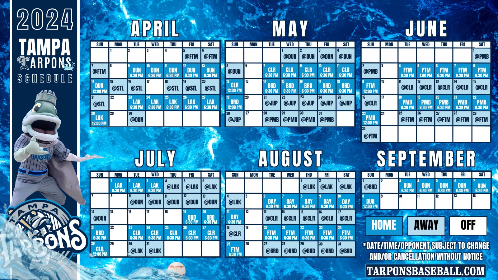 Tampa Bay Rays Schedule 2025