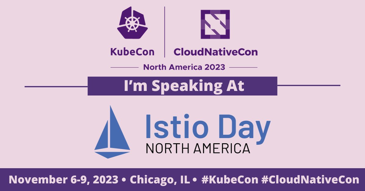 What's all the fuss about sidecarless service meshes and Istio Ambient? Check out my workshop with @christianposta  at #IstioDay North America in Chicago next Monday 11/6. Bring your laptop and join us for: 'Getting started with Ambient Mesh: An Interactive Tutorial'.