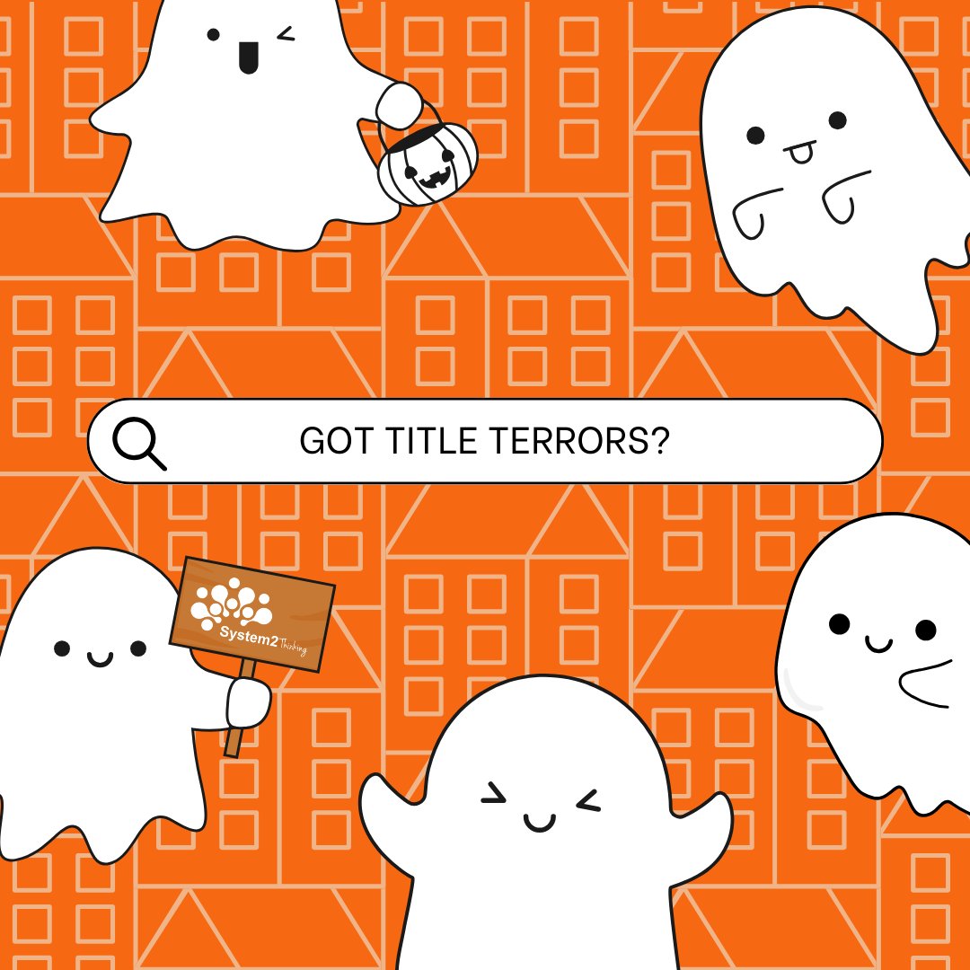 System2Consult's tweet image. Don&apos;t let title troubles spooke you! We are here to unmask all eerie uncertainties 🔍 

Swoop to our website for answers that won&apos;t bite 👻

Get in touch today to ensure a Happy Halloween... if you&apos;ve got the &apos;spine&apos; 🎃 

#System2Thinking #S2T #TitleInsurance #HappyHalloween