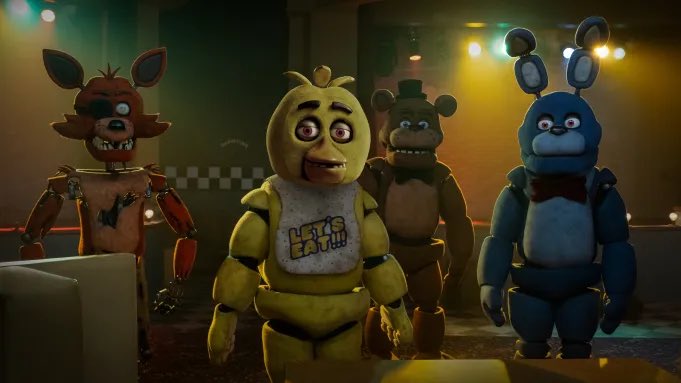 HollywoodHandle's tweet image. ‘FIVE NIGHTS AT FREDDY’S’ is the most-watched film or series ever in its first five days on Peacock.