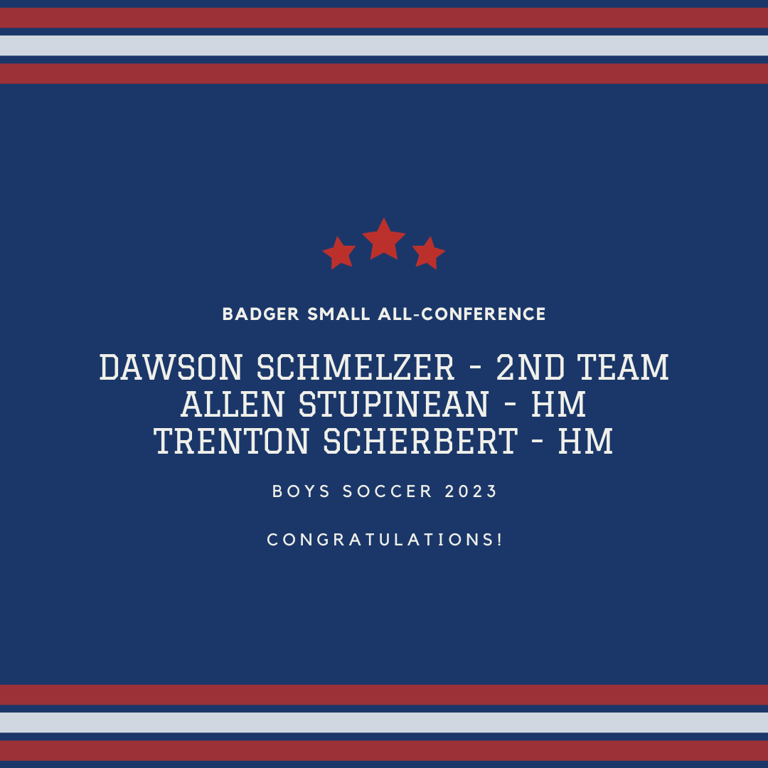 Congratulations to our Boys Soccer All-Conference Athletes! #teamreedsburg