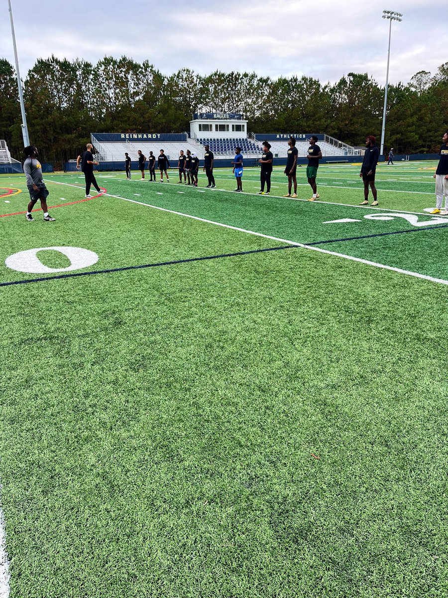 We had a great time today on @reinhardtFB campus visit! Thank you @a1willzz and @Coach_jmiller for the great hospitality and making us feel at home. <a href="/cain_kelvinGSPA/">Kelvin Cain</a> <a href="/GeorgiaStormPr1/">Georgia Storm Recruiting</a>