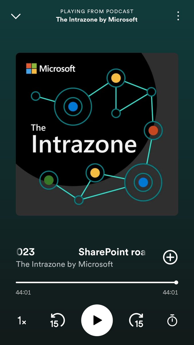 Joao12Ferreira's tweet photo. The spookiest Intrazone episode of the year arrived just in time for the spookiest run of the year. ππ¦
Thanks, Count @mkashman
#SharePoint #Intrazone https://t.co/JURBMUSXiL
