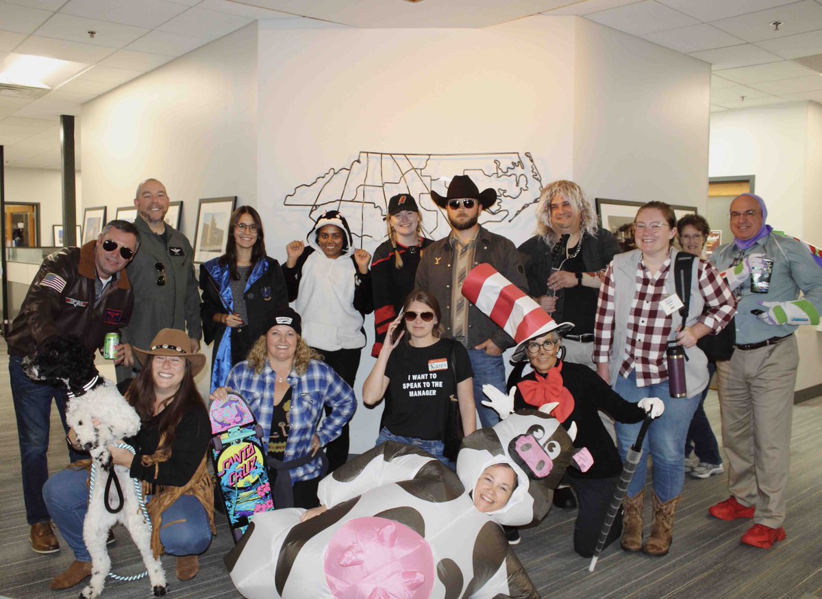 BobbittBuilds's tweet photo. No tricks, just treats at the Bobbitt office! Swipe to see our 2023 Costume Winner 🎃👻 #HappyHalloween https://t.co/rKtVK6jUaI