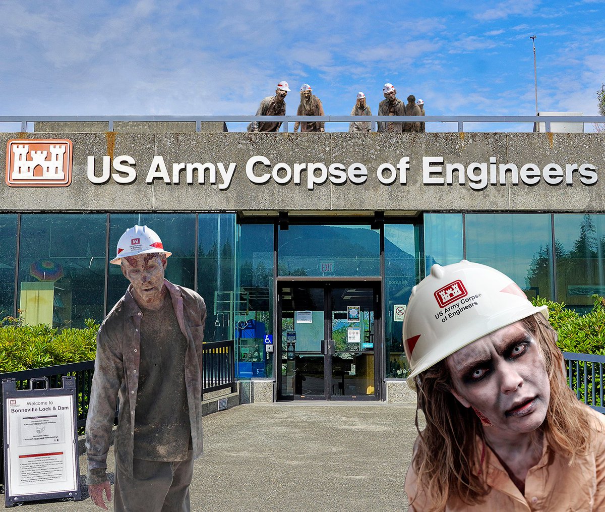 Whenever you pronounce the p in Corps of Engineers, this is the image you conjure: