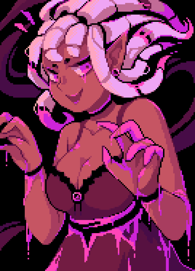 Happy pink goo Halloween👻
#pixelart