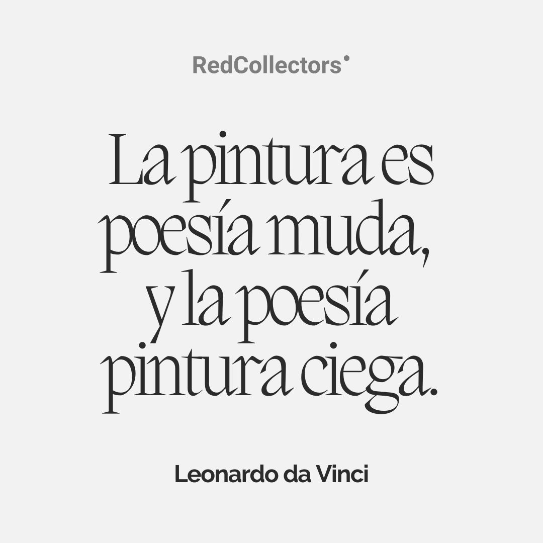 La pintura es poesía muda, y la poesía pintura ciega. - Leonardo da Vinci

#quote #daVinci #inspiracion
