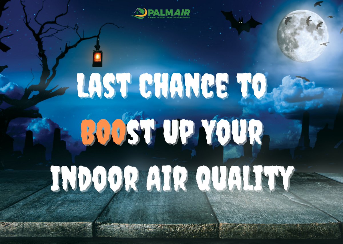 If you miss this promotion, it'll be sure to haunt you! Last chance to check out these special offers before they are gone for good. Click here bit.ly/3PSy2Fc   #IndoorAirQuality  #Halloween #SpecialPromotion