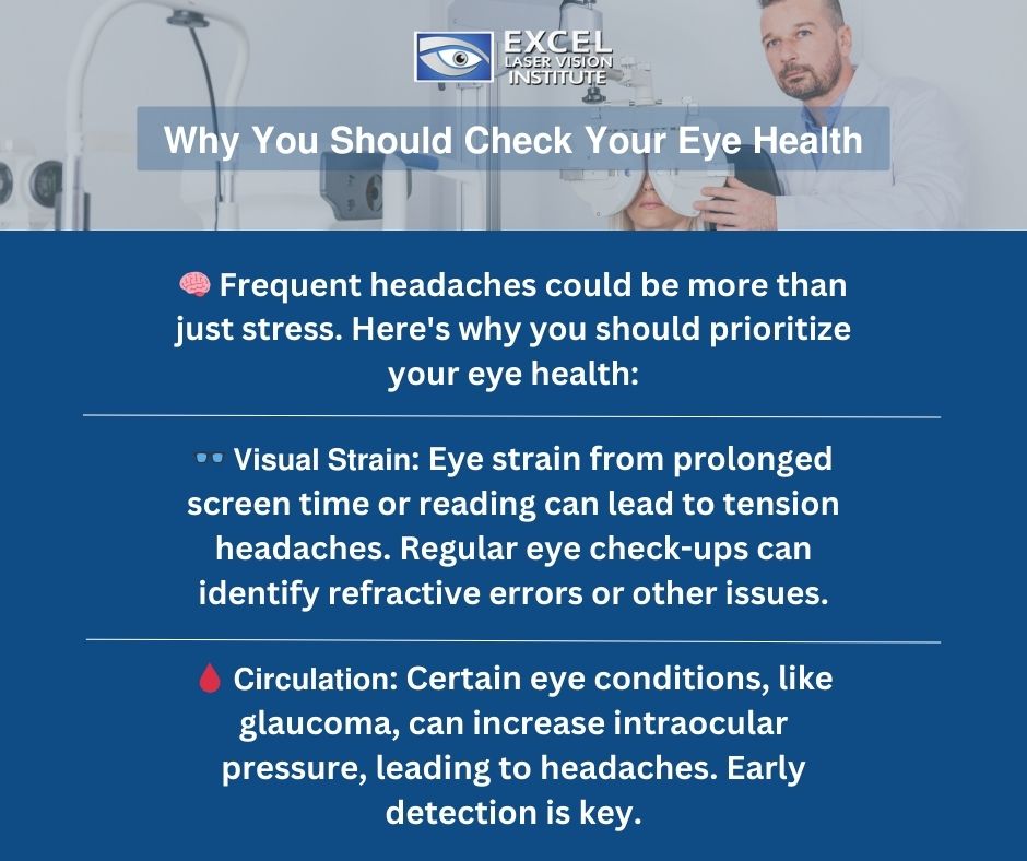 Excel_Eye's tweet photo. Taking care of your eyes may be the key to relieving those painful headaches. Schedule an eye exam and prioritize your well-being today. To read more, visit https://t.co/H0rhak4q22
#eyehealth #lasiklosangeles #lasikorangecounty #DoctorMoosa #ExcelLaserVisionInstitute #LASIKLife https://t.co/x6keRIe09g