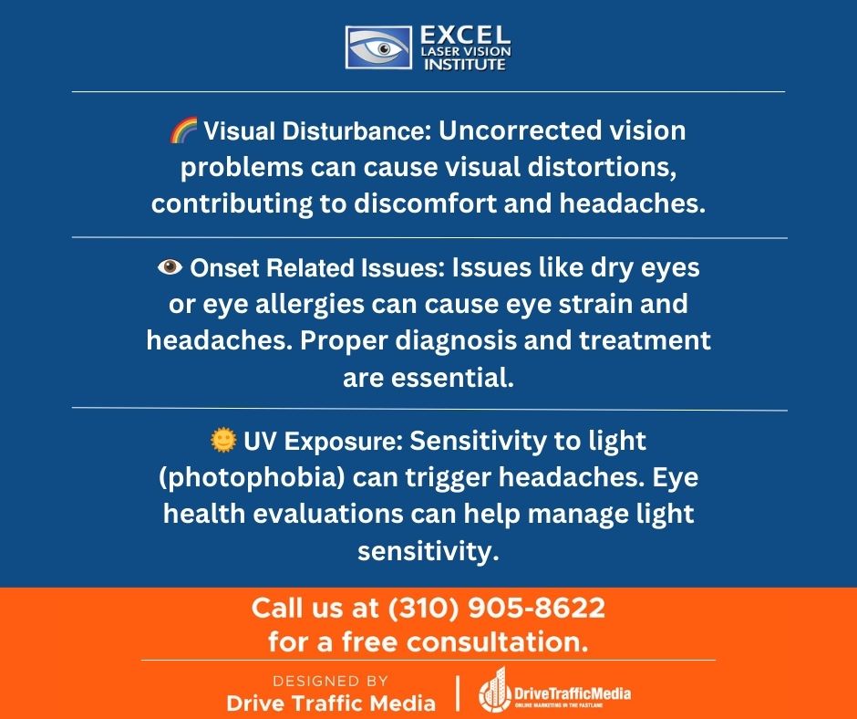 Excel_Eye's tweet photo. Taking care of your eyes may be the key to relieving those painful headaches. Schedule an eye exam and prioritize your well-being today. To read more, visit https://t.co/H0rhak4q22
#eyehealth #lasiklosangeles #lasikorangecounty #DoctorMoosa #ExcelLaserVisionInstitute #LASIKLife https://t.co/x6keRIe09g