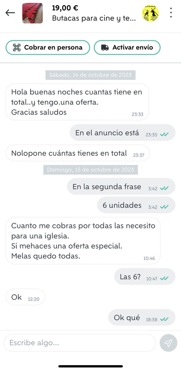 Que lo mío no está pagado, os lo digo.