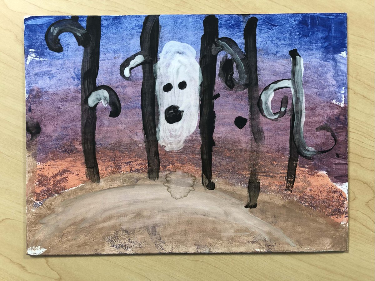 HFH_NYC's tweet photo. Happy #Halloween! Magic was in Allieโs Place #Afterschool this monthโthe Gators recently conjured up eerie masterpieces in a spooktacular painting activity. ๐ป ๐๏ธ Check out their haunting creations!๐#Bronx #AlliesPlace #APAfterSchool https://t.co/9KmdXOk7hZ