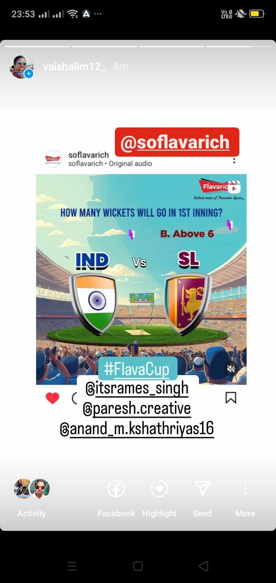 @soflavarich Ans ♦️ B. Above 6

#FlavaCup @soflavarich 
Tagging
@Srimurthy999 @Sreejit40765940 @AmarjeetMarwaha @AkshatGangwal18 @Techy_Ajay09 @Athiraa_B @kumarshashi807 @gitapok_ @PGita21 @Star_of_D_Sky @Ankur_Raj_9168 @SmartAnand07