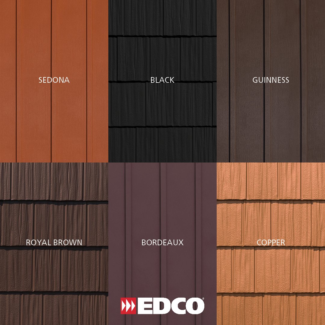 Happy Halloween from EDCO! No tricks, just treats with EDCO's durable and long-lasting products. Check out some of our spooktacular roofing and siding colors and make sure your home is protected from the elements! 👻

#EDCOProducts #Halloween #SteelSiding #SteelRoofing