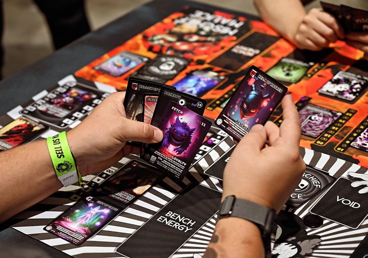 flippincardshow's tweet image. Wicked excited to have @MischiefMalice_ along as the show’s official sponsor on December 3rd! Come learn everything about this incredible TCG launching in 2024 at our show. 

Need tickets? Discounts available for more than one. bostoncardcon.com/tickets/