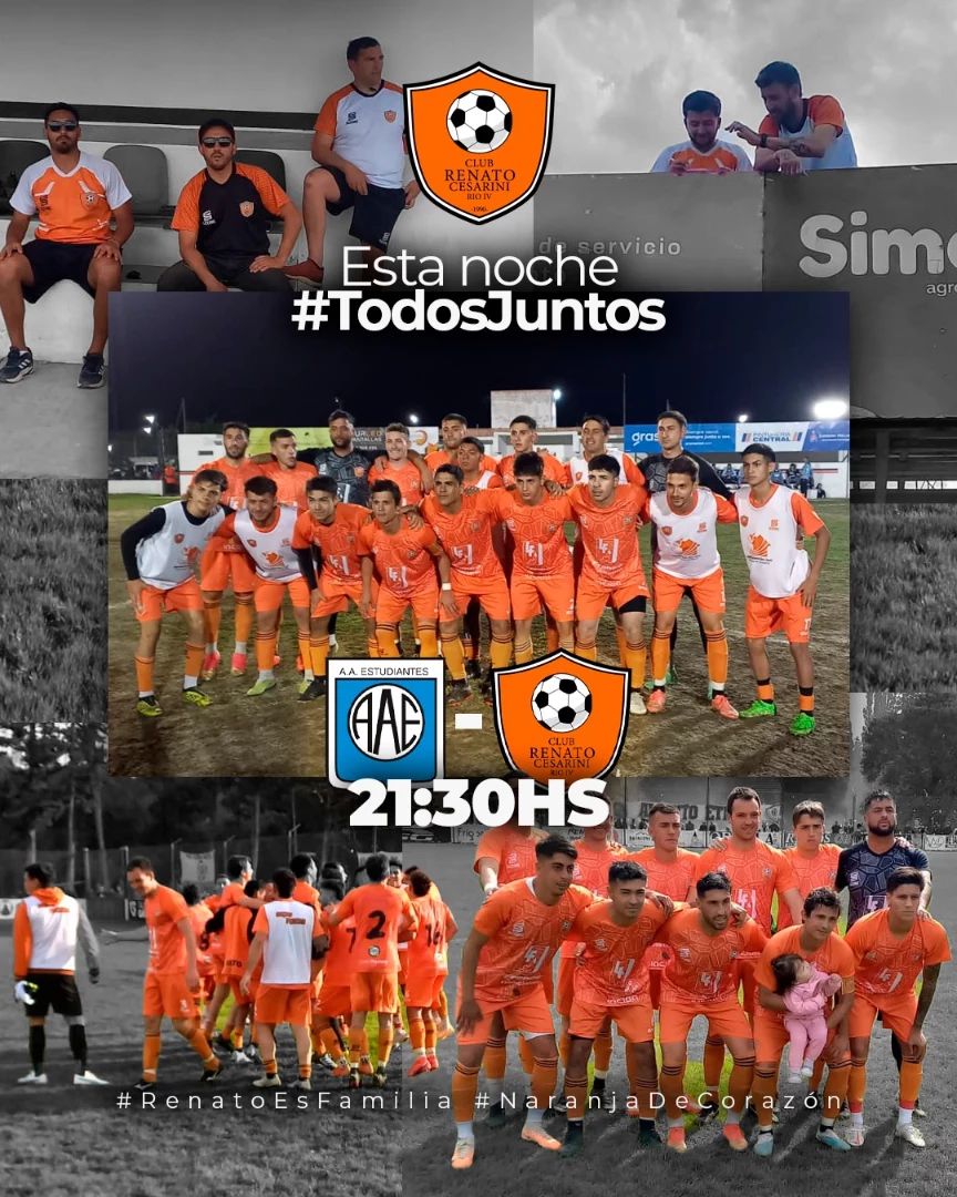 ESTA NOCHE #TodosJuntos 
TODOS A ALENTAR AL NARANJA DESDE LAS 21:30HS
#vamosnaranja #naranjadecorazon