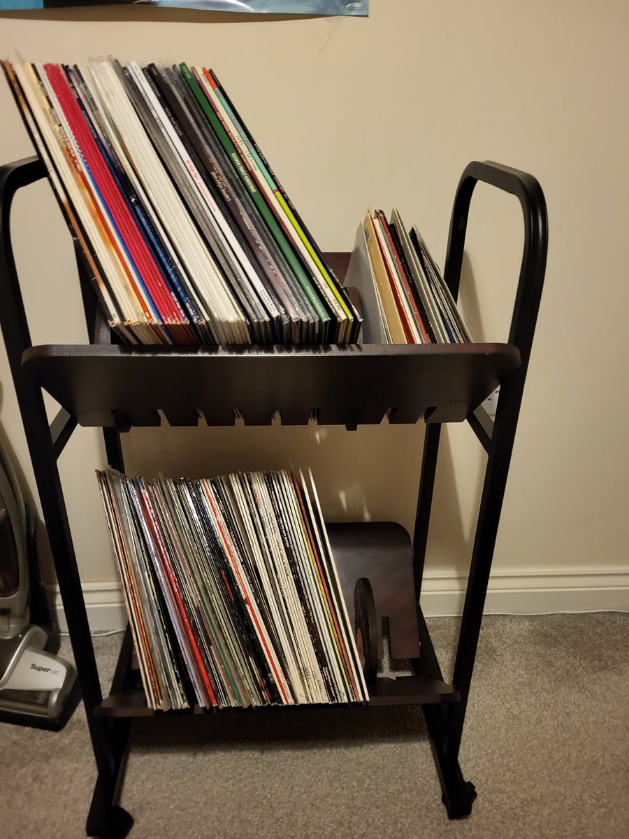 I hate diy,I bought two but broke the wooden shelves putting it together as they came with no instructions. This one contains my #vinyl collection of #gloriaestefan #gloriafajardo #miamisoundmachine #emilioestefan #emilyestefan and #sashaestefancoppola