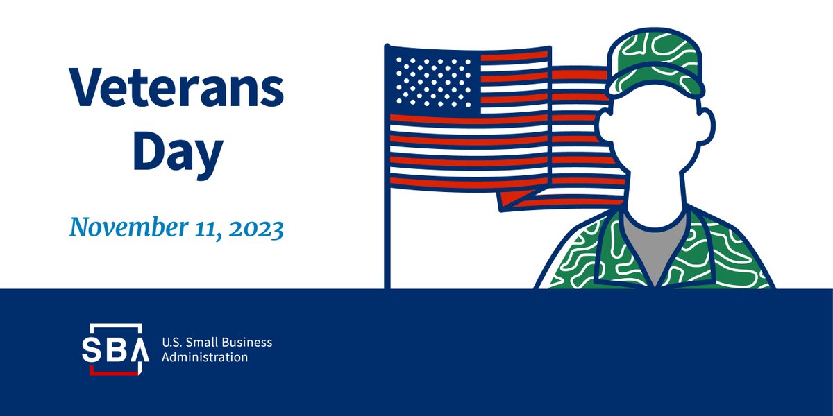 Veterans, thank you for your service. The SBA offers support as you enter the world of business ownership. Get the details: sba.gov/veterans #VeteransDay #sba #southflorida #SmallBusiness