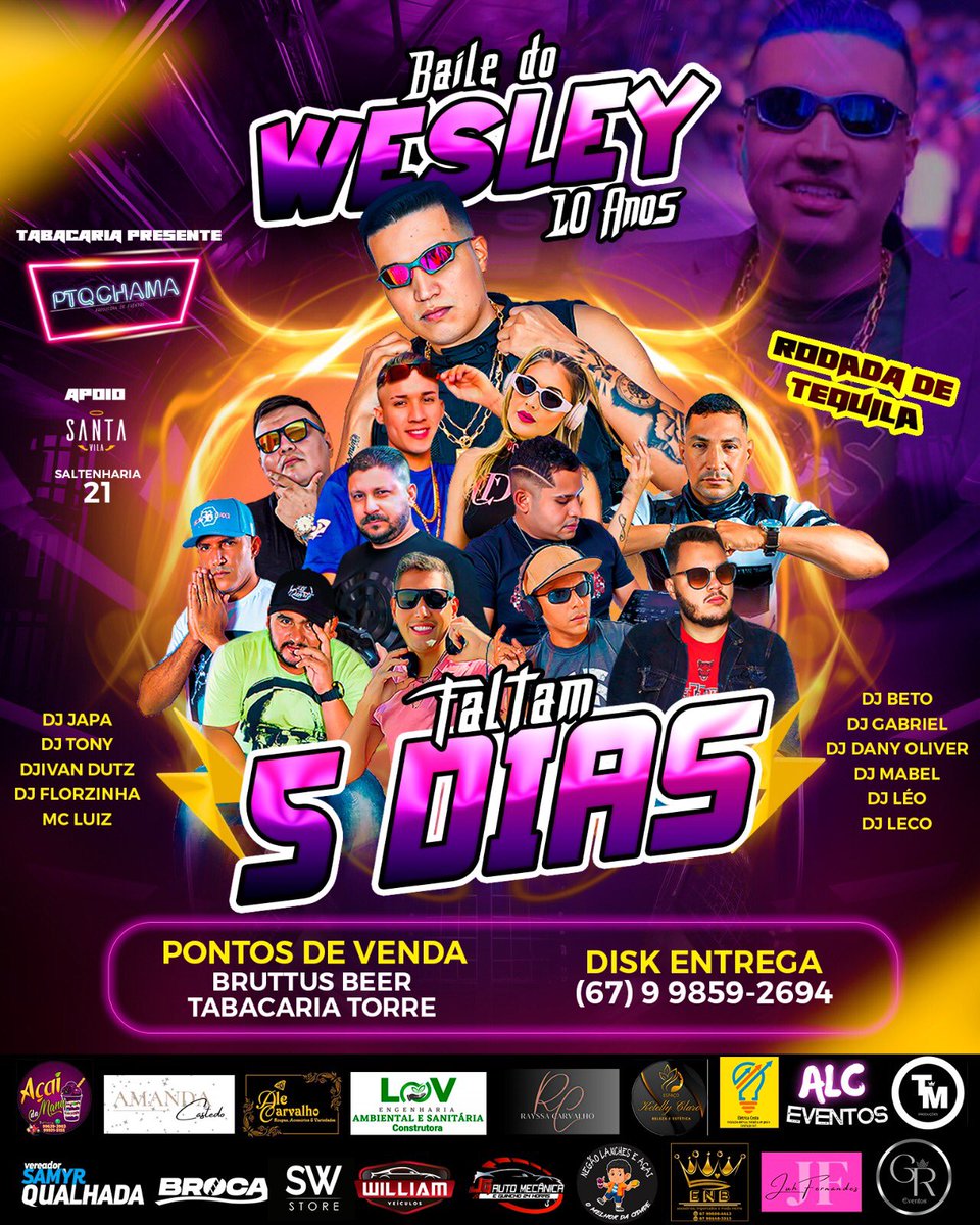 DjWesley's tweet photo. Tá chegando einnn 🥵 https://t.co/Ts9oUtdvhQ