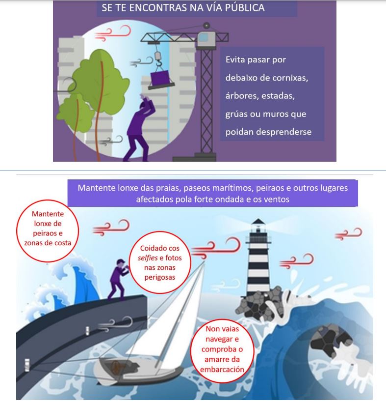 FerrolOficial's tweet photo. ‼️ Alerta meteorolóxica ‼️
Mércores, 1 de novembro, e xoves, día 2
🟧Nivel laranxa por vento e fenómenos costeiros
Por favor, seguide estes consellos e extremade as precaucións 👇 https://t.co/gOAMB7TRKw