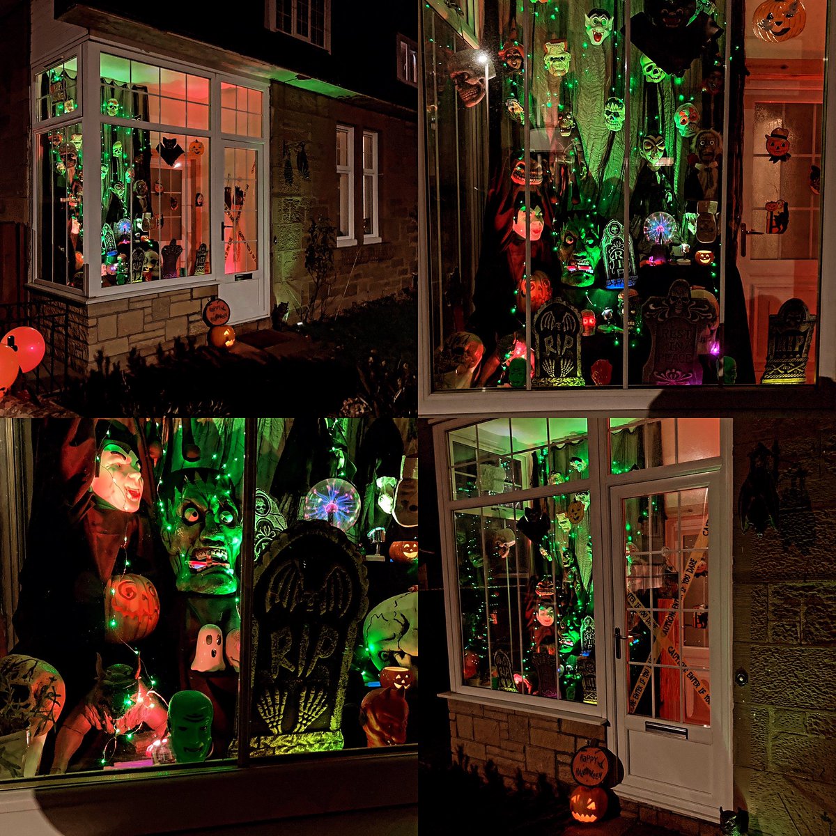 ToyCurious's tweet image. House is Halloween Ready. We also live at No. 9 @ReeceShearsmith