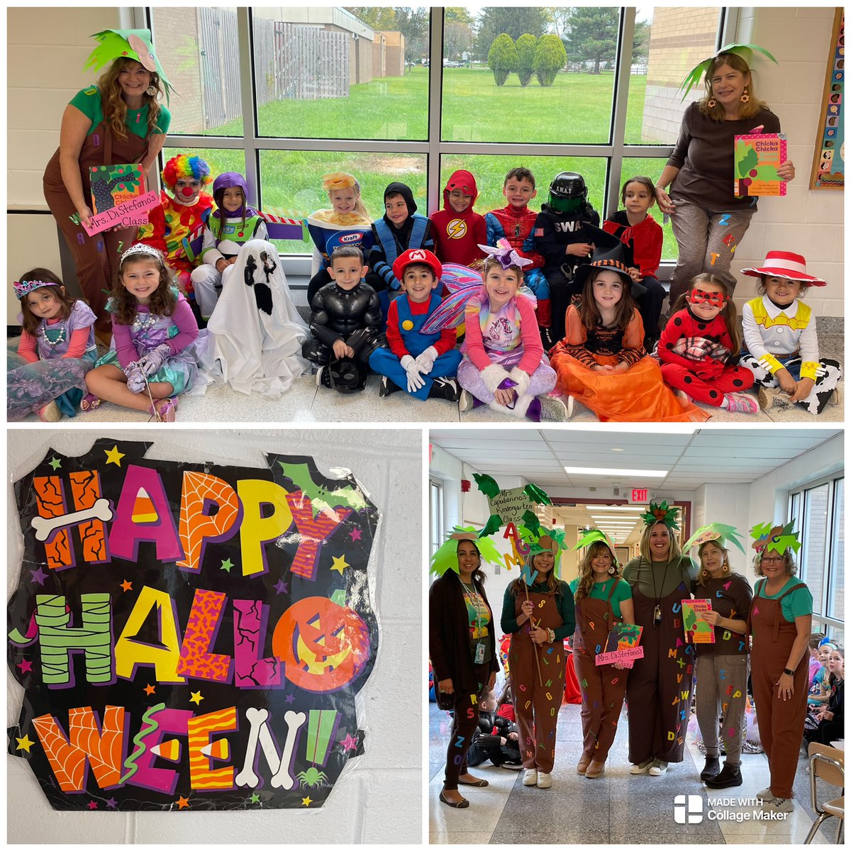MWESDiStefano's tweet image. Having a great day in Kindergarten! One of my favorite days of the year! 
#paradefun #memories #Chickachikaboomboom #MWESchool 🧡🎃👻🖤