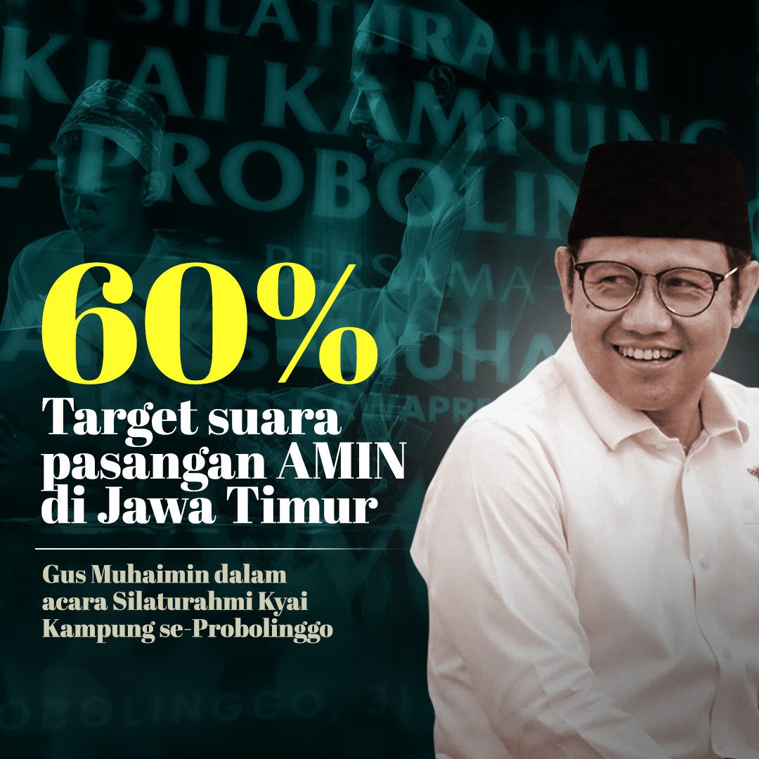 AlimSavan's tweet photo. Visi Misi AMIN

Gus Imin ingin mengubah nasib Indonesia supaya lebih adil, makmur, dan sejahtera merupakan komitmen yang diperjuangkan Gus Imin bersama Anies Baswedan

#VisiMisiAMIN
#AniesMuhaimin2024

Adil, Makmur, Sejahtera

@cakimiNOW
@DPP_PKB https://t.co/gdRSvAPbJe