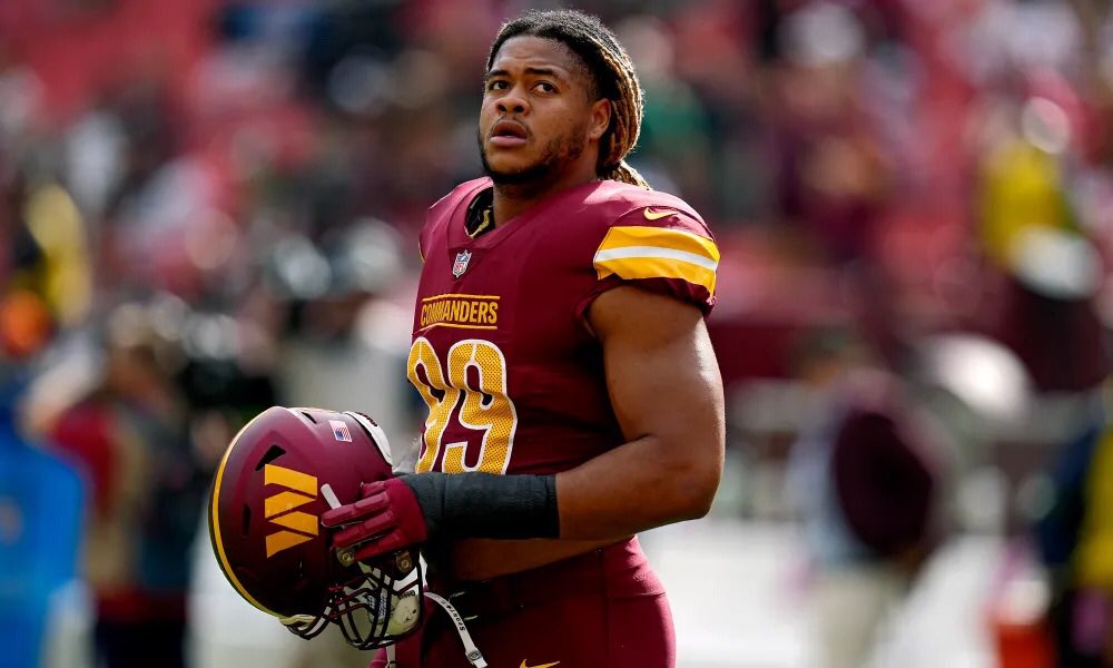 BREAKING NEWS - TRADE🚨: The San Francisco #49ers are trading for #Commanders DL Chase Young!!!!!
