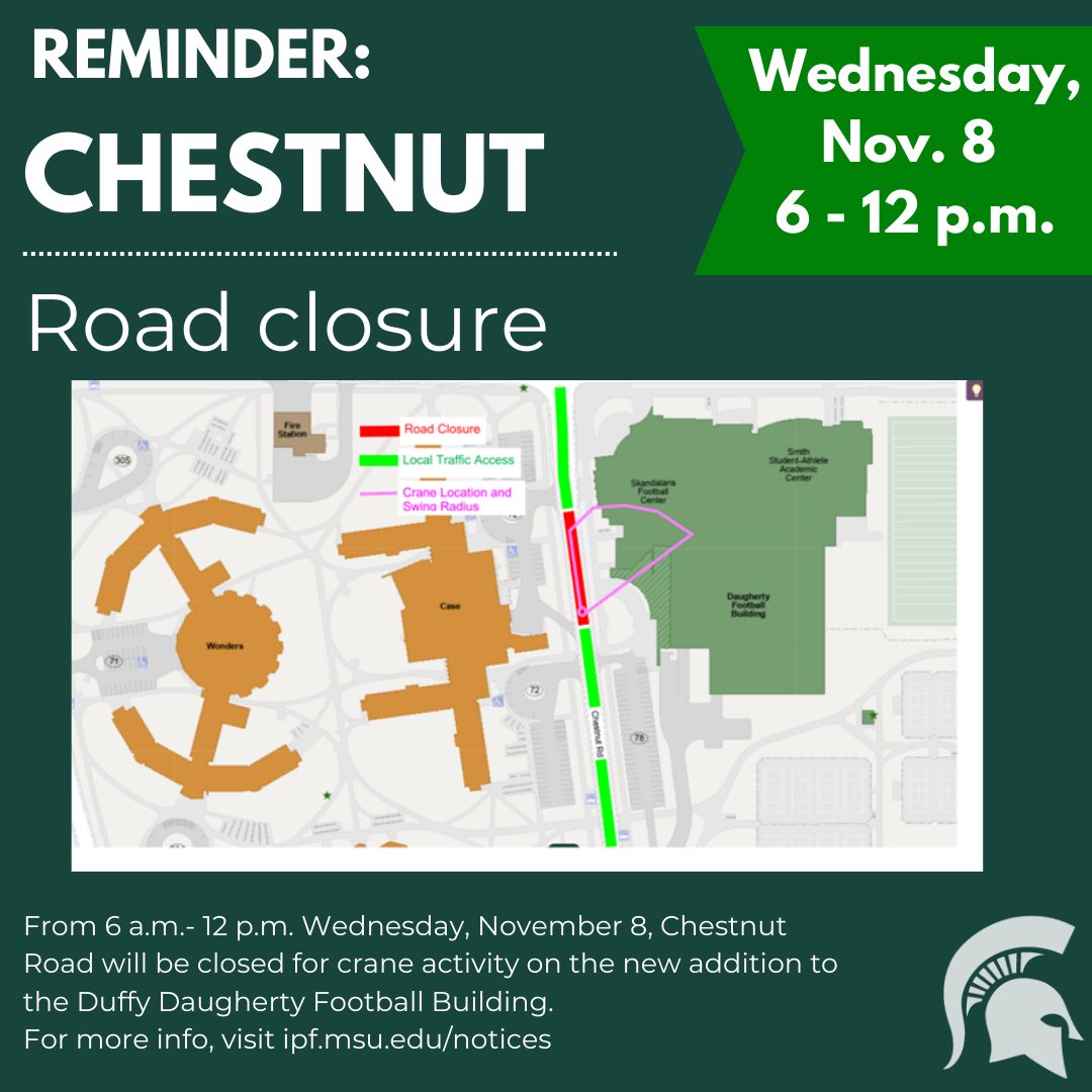 MSU Facilities tweet media