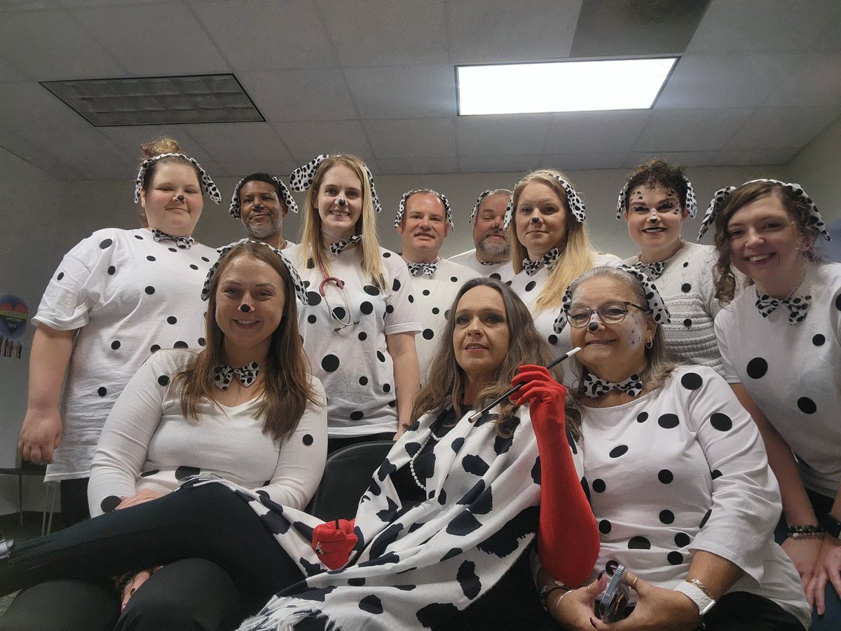 Happy Halloween from some of our well dressed staff 🎃.  Stay safe tonight during trick or treat 👻