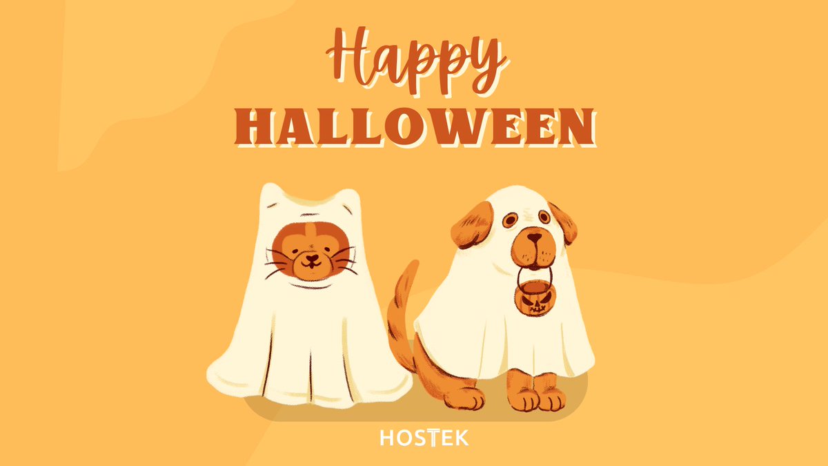 Hostek (@hosteksupport) on Twitter photo Happy Halloween, Ghouls and Goblins! We hope your day is full of treats and no tricks! Happy Halloween, Ghouls and Goblins! We hope your day is full of treats and no tricks!