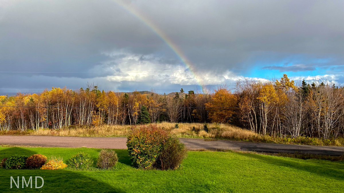 macdonald11187's tweet photo. Only in CapeBreton can you have all weather patterns:) 
#CapeNorth #VictoriaCounty https://t.co/Mi6CCN4An4