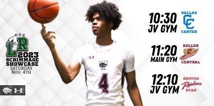 Getting things started this Saturday at Lake Ridge High School‼️

🚨All 3 teams will be in action🚨

JV plays at 8 &amp; 8:40

Freshman A plays at 8:20 &amp; 9:20