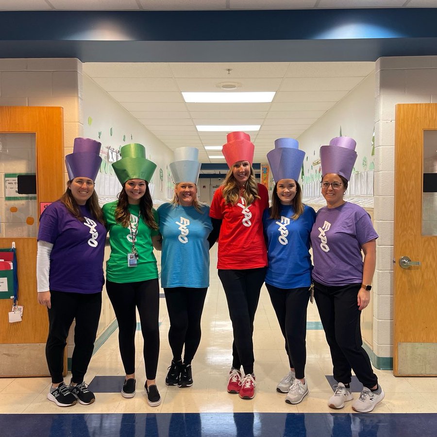Our 2nd grade team was "on point" with their Halloween costumes today!