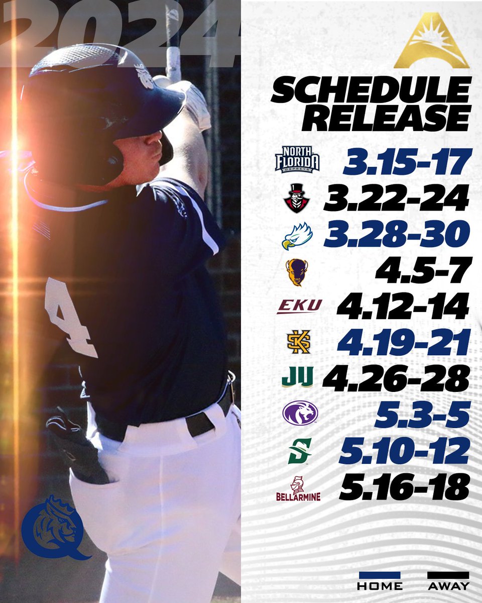 .<a href="/Queens_Baseball/">Queens (N.C.) Baseball</a> is counting down the days until it can get this league schedule started‼️ ⚾️👀🔽

📰 | asunsports.org/news/2023/10/2…

#ASUNBSB | #GoRoyals