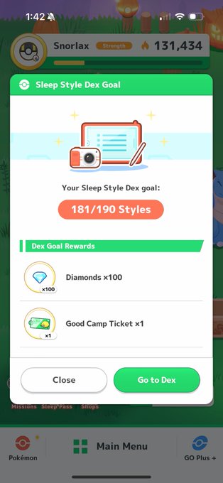 Hoping for a big @PokemonSleep update soon cause I&rsquo;m already getting close to max level on some of these<a class="tags" target="_blank" title="On Twitter" href="/?out=eyJ0eXAiOiJKV1QiLCJhbGciOiJIUzUxMiJ9.eyJpYXQiOjE3MjA4ODU1MDksImlzcyI6InR3cG9ybnN0YXJzLmNvbSIsIm5iZiI6MTcyMDg4NTUwOSwiZXhwIjoxNzUyNDIxNTA5LCJyZWRpcmVjdF91cmwiOiJodHRwczovL3R3aXR0ZXIuY29tL1Bva2Vtb25TbGVlcCJ9.wQQDgewz8JLKkOSrERvTANp8o6e7l1qYWe0KkWlPaCaHMcplnyq1Qhb6kAO_QV8IJpLGx3cw0yelTKkB5rNeDg">@PokemonSleep</a><a href="/tag/pokemongofest"class="tags"><span>#pokemongofest</span></a>