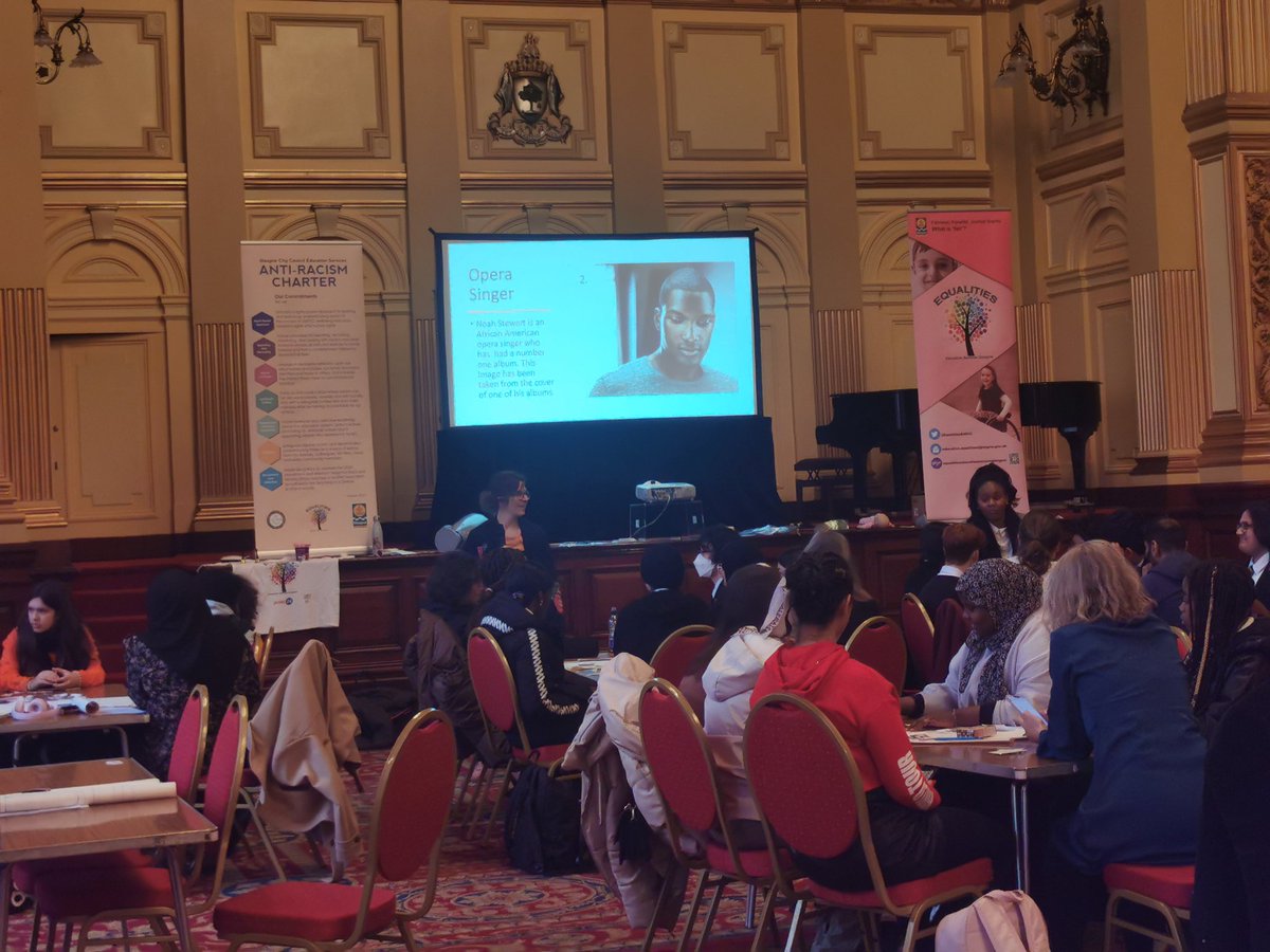 miss_mccormack's tweet photo. Today at #partie23 our learners considered bias and stereotypes with @aleksan64823683 and @LudvigsenYvette lots of discussion around skin colour, gender, age and social status which effects how we perceive people. Another insightful day! @EqualitiesEdGCC https://t.co/eidoTMrEsL