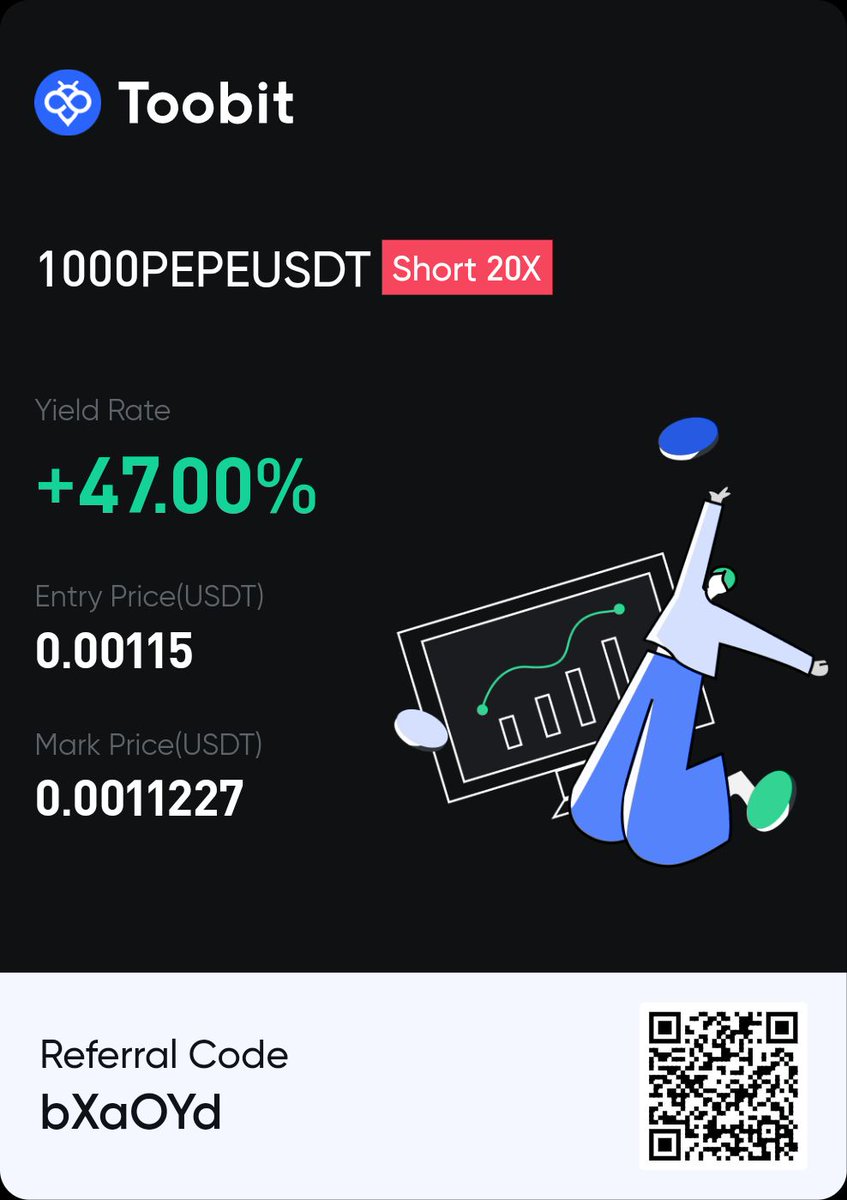 ehyh20's tweet image. #ToobitBooonanza
#Toobit #ToobitFutures 
#CryptoFutures #CryptoMarket 
#CryptoTrading #FuturesTrading 
@Toobit_official @Web3Vivian 
@aimili_emily @peigen100 
Happy together~~~